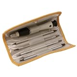 Buy Aven 13722 Precision Reversible Slotted Phillips Screwdriver Set, With Folding... by Aven