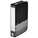 Hama Office Wallet 64 CD-Tasche im B�ro-Ordner Design f�r bis zu 64 CDs grau / schwarz