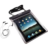 DriPro Waterproof Case for iPad2 / iPad Tablets with BONUS Underwater Ear Buds