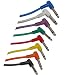 Right Angle Instrument Cables: 2ft Long 8 Color Pack (Red, Blue, Green, Yellow, Orange, Purple, White, Black)