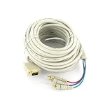 50' Component Video Gold VGA to 3 RCA Cable