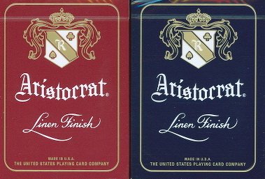 Aristocrat Bank Note 727 Playing Cards 2 Deck Set