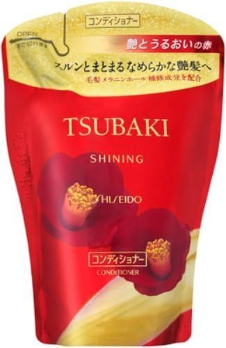 Shiseido Tsubaki Shining Conditioner with Tsubaki Oil EX - 400ml Refill by SHISEIDO JAPAN