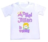 Angel in Training Pastel Colors Personalized T-Shirt
