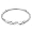 Pugster 6.3 Inch Pothook Silver Plated Snake Chain Bracelets Fit Pandora Beads