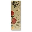 Asian Butterflies and Flowers - Double-sided Bookmark