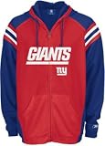 New York Giants Zip Front Hooded Fleece