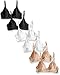 Barely There Women's Invisible Look Underwire Bra (Pack of 6)