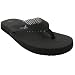 Sanuk Women's Yoga Mat Flip Flop,Ebony,8 M US
