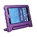 BMOUO Samsung Galaxy Tab 4 7.0 Kids Case - EVA Shockproof Case Light Weight Kids Case Super Protection Cover Handle Stand Case for Kids Children for Samsung Galaxy Tab4 7-inch Tablet - Purple Color