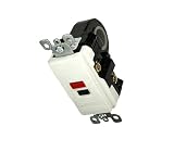 Leviton 8895-W High Current Smartlock GFCI, Contact rating GFCI: 20 Amp, 125 Volt, White