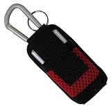 Amazon:携帯 冒険倶楽部(BOHKEN CLUB) 携帯灰皿メッシュケース付 レッドAT-11
