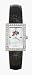 Philadelphia 76ers Ladies Allure Black Leather Strap Watch