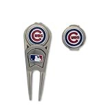 Chicago Cubs Ball Mark Repair Tool  Hat Clip Combo