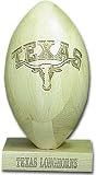 Texas Longhorns Laser Engraved Wood Football