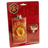 Review Manchester United F.C.  / Manchester United F.C. Official Crested Hip Flask