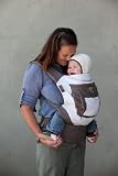 Onya Baby The Cruiser Baby Carrier - Dove Gray / Chocolate Chip