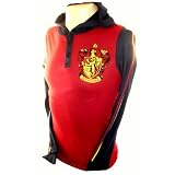Harry Potter Mens Hoodie - (Light Weight) Gryffindor Quidditch Jersey