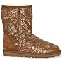 UGG Women's Classic Short Black Boots 5825