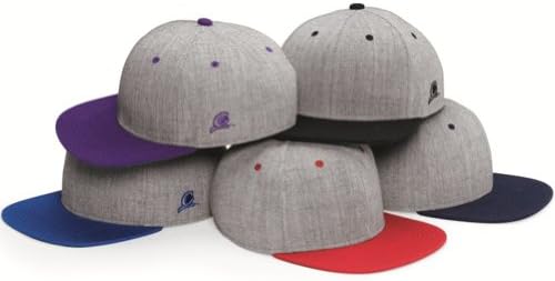 Original Chuck Men's Flat Bill Snapback Cap, Purple