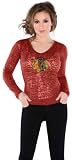 Chicago Blackhawks Women's Burnout Team Long Sleeve Thermal - by Alyssa Milano