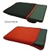 GAGS Samsung N210 / N220 / N230 / NB30 / NF210 / N350 Netbook RED & BLACK Reversible Sleeve / Case / Pouch 10.1 inch....Shock Absorbing & Water Resistant