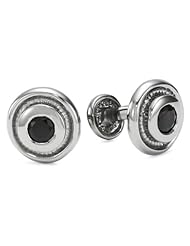 ROTENIER Black Onyx Bearing Cufflinks Set