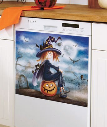 Halloween Seasonal Dishwasher Magnet