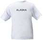 ALASKA - State-series - Heather Grey or White T-shirt