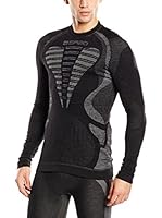 Spaio Camiseta Técnica Merino (Negro / Antracita)