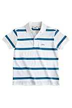 Boy's Short Sleeve Vintage Washed Stripe Pique Polo