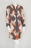 Wyeth by Todd Magill Retro Op Art Print Shirt Dress