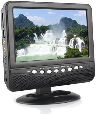 TingVan TFT LCD Analog TV FM USB Slot Car Reader SD MMC MOBILE DVD EVD 7.5 inch EU plug