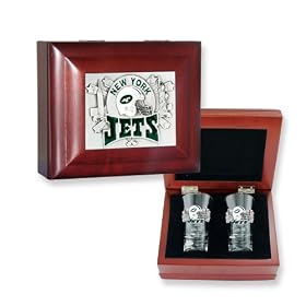 NFL Jets Flared Team Shooters Collector Box