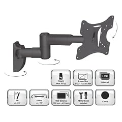 Universeller Wandhalter f�r LCD und Plasma TV, 25 cm - 81 cm (10 Zoll - 32 Zoll), neigbar,schwenkbar, schwarz