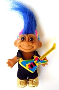 Lucky Troll ROCK N' ROLL Rocker Troll Doll