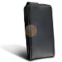 Eforcity Premium Vertical Leather Case for LG KC910 Renoir, Black