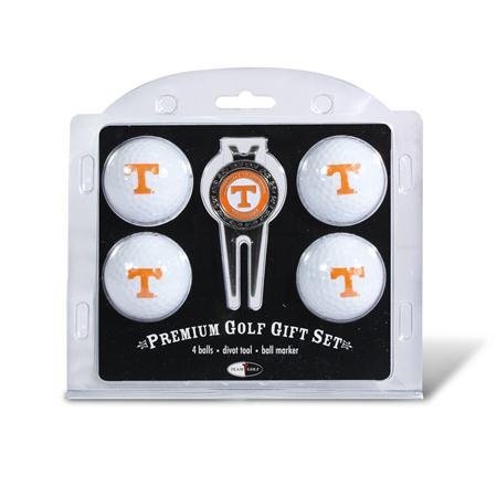 Tennessee Lady Volunteers Ut Ncaa 4 Team Logo Golf Ball Divot Tool Set