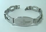Farvahar Bracelet Stainless Steel Titanium Plated,Iran,Persia,Faravahar,Iranian,Persian