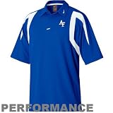 Nike Air Force Falcons Royal Blue Quick Count Performance Polo