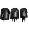 INTERNATIONAL WORLDWIDE TRAVEL PLUG ADAPTER USA EU