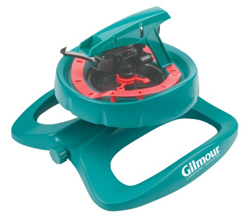 Gilmour Large Coverage Pattern Master Impulse Sprinkler, #996XL, Teal