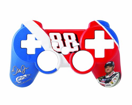 PS3 NASCAR Controller Faceplate  - AMPED Black