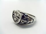 Katekyo Hitman Reborn Cosplay Costume Accessories - Set of 7 Vongola Metal Rings with Weapons
