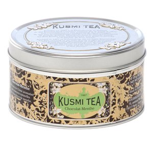 Kusmi Chocolate Mint, 4.4-Ounce Tins (Pack of 2) by Kusmi
