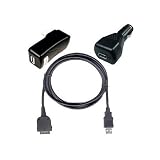 Inspiretech 3-in-1 USB Charging Kit for Microsoft Zune