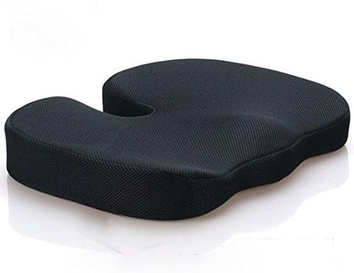 Sky Babe Orthopedic Memory Foam Seat Cushion/seat Pad/chair Pad/ Chair Cushion/ Office Cushion/car Cushion/ Cushion/3d Air Mesh (Black)