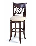 Hillsdale Glenmary Swivel Barstool - Dark Cherry