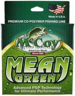McCoy Fishing Line, Mean Green, 250-Yard/12-Pound