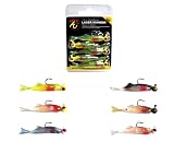 Apex Tackle Lazer Minnow by Matzuo Size: 1/16 oz. (HMP16); Color: Pearl/Black Back (PBB)